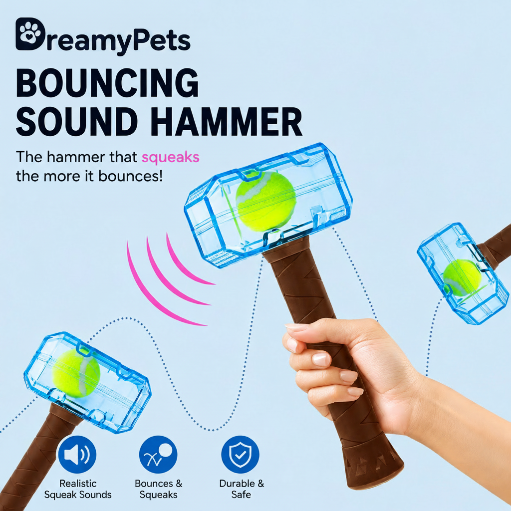 Squeaky Dog Hammer