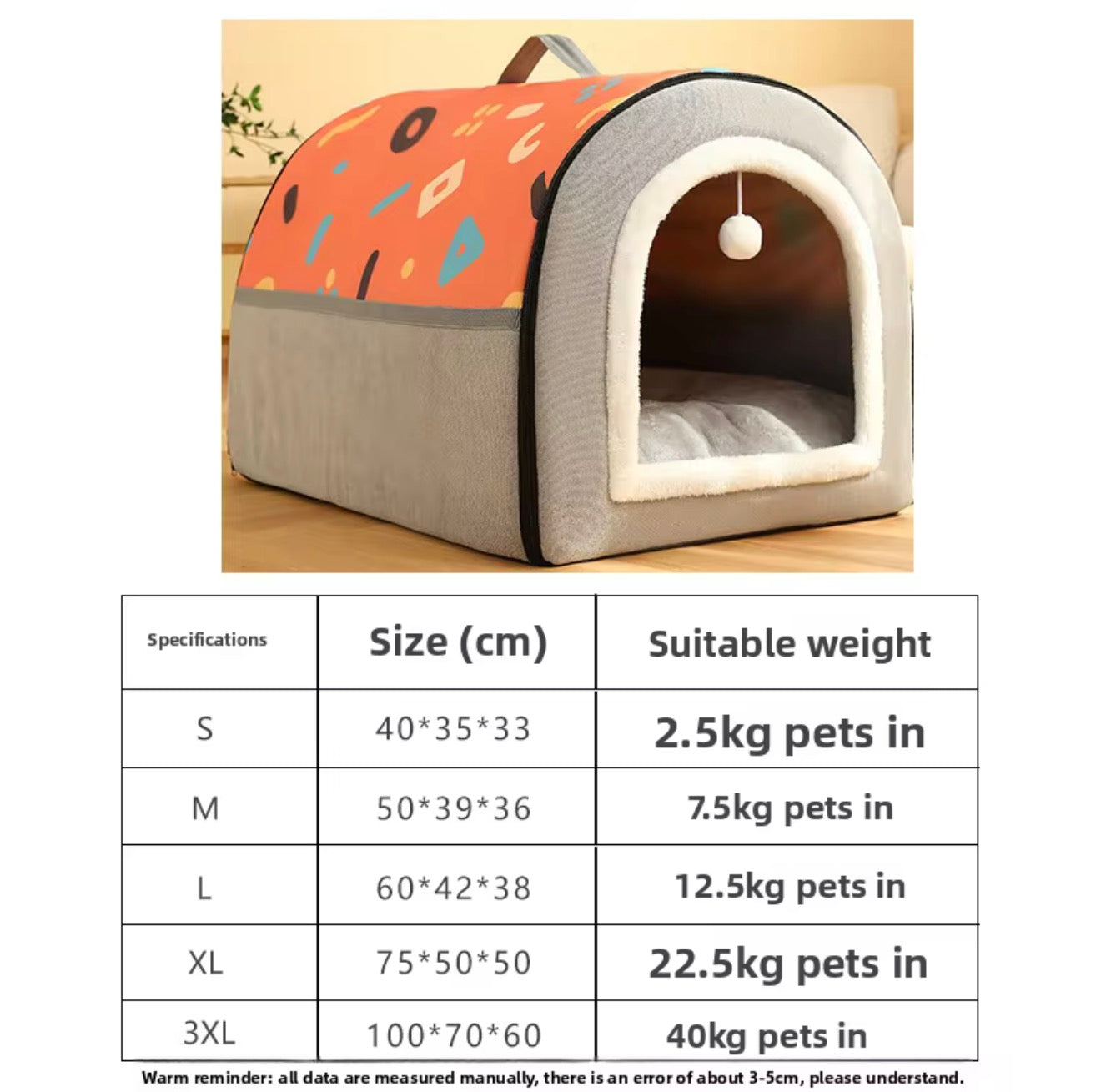 Warm Round Pet House