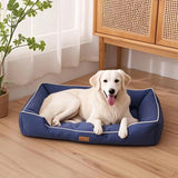 Four Season Square Dog Bed for Large Dog Mattress Bite-resistant Cat Bed Soft Thickened Dog Bed Waterproof Sofa Pet House