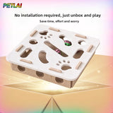 Cat Toy Bell Balls Dig Hole Funny Box Felt Maze Hole Interactive Cats Game Self-Exciting Tool Kitten Pet Cat Puzzle Teasing Cat