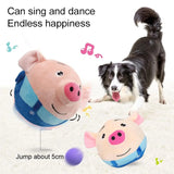 Moving Squeaky Dog Toy