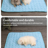 Cat Ice Mats Summer Cat Dog Sofa Nest Bed Cooling Sleeping Pad for Small Dogs Pets Durable Sofa Cooling Pad Blanket