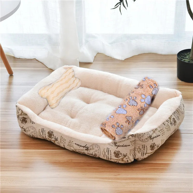 Pet Large Dog Bed Warm House