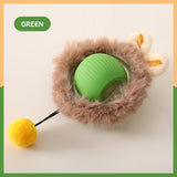 Rechargeable Automatic Rolling Ball Cat Toy – Fake Tail, Imitate Mouse, Electric Interactive for Cats & Dogs