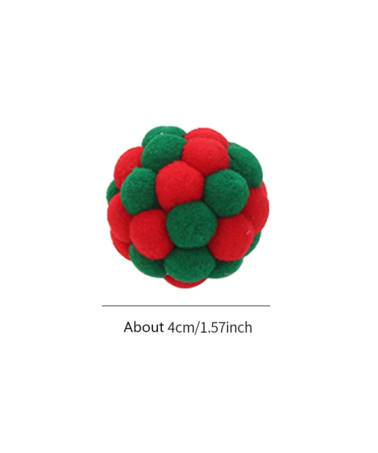 Colorful Bell Ball Cat Toy