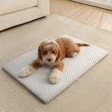 New Summer Ice Silk Cooling Pet Mat Thick Breathable Dog Bed Pad Non-Slip Washable Pet Cooling Sheet for Medium Large Dogs Cats
