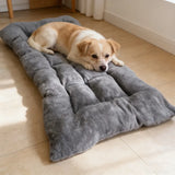 Plush Dog Bed Sofa Thickened Super Soft Polyester Pet Mat Dog Crate Mat Bed For Small Medium Large Dog Bed