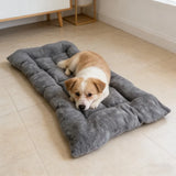 Plush Dog Bed Sofa Thickened Super Soft Polyester Pet Mat Dog Crate Mat Bed For Small Medium Large Dog Bed