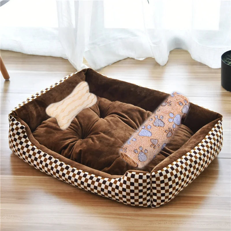Pet Large Dog Bed Warm House