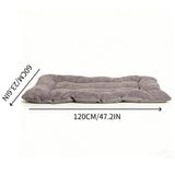 Plush Dog Bed Sofa Thickened Super Soft Polyester Pet Mat Dog Crate Mat Bed For Small Medium Large Dog Bed