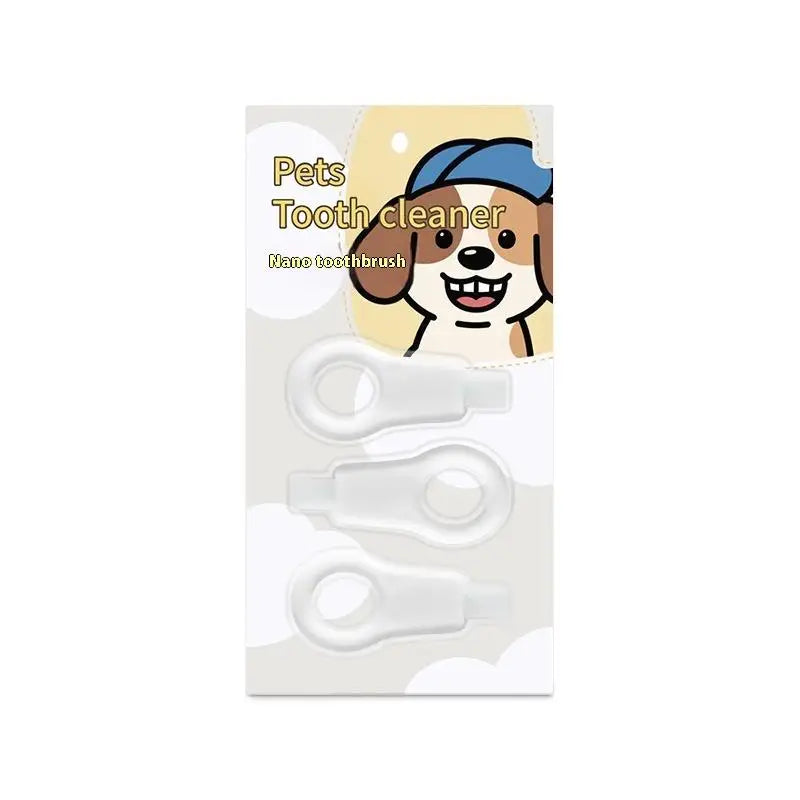 3/6Pcs Pet Nano Toothbrush
