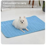 Cat Ice Mats Summer Cat Dog Sofa Nest Bed Cooling Sleeping Pad for Small Dogs Pets Durable Sofa Cooling Pad Blanket