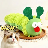 Cat Toy Bionic Caterpillar Catnip Pillow, Caterpillar Cat Doll With Gall Fruit, Self-Entertainment Bionic Teaser Wand, Plush Doll Pillow Pet Supplies