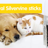 Oitabi 250g Natural Matatabi Snacks Sticks for Cats, Silvervine Chew Sticks for Clean Teeth - Catnip Alternative 120mmx3-6mm