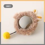 Rechargeable Automatic Rolling Ball Cat Toy – Fake Tail, Imitate Mouse, Electric Interactive for Cats & Dogs
