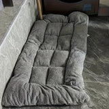 Oversized Plush Dog Cat Bed Sofa Crate Pad Ultra Soft Polyester Pet Mat for All Size Cats Dogs Adorable Rectangle Couch