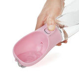 550ml Big Dog Water Bottle For Small Medium Dogs Cat Portable Outdoor Walking Puppy Pet Drinking Bowl Golden Retriever Supplies