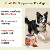 100g Dog Immune Support Supplement – Daily Immunity Defense, Promotes Healthy Immune System Function for Breeds, Easy-Mix Powder