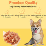 Chicken Jerky Dog Treats 150g (5.29oz) | Real Chicken Training Treats for Small, Medium & Large Dogs