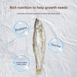 Freeze-Dried Freshwater Fish Treats | Natural High-Protein Snacks for Cats, Dogs, Turtles & Small Pets