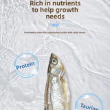 Freeze-Dried Freshwater Fish Treats | Natural High-Protein Snacks for Cats, Dogs, Turtles & Small Pets