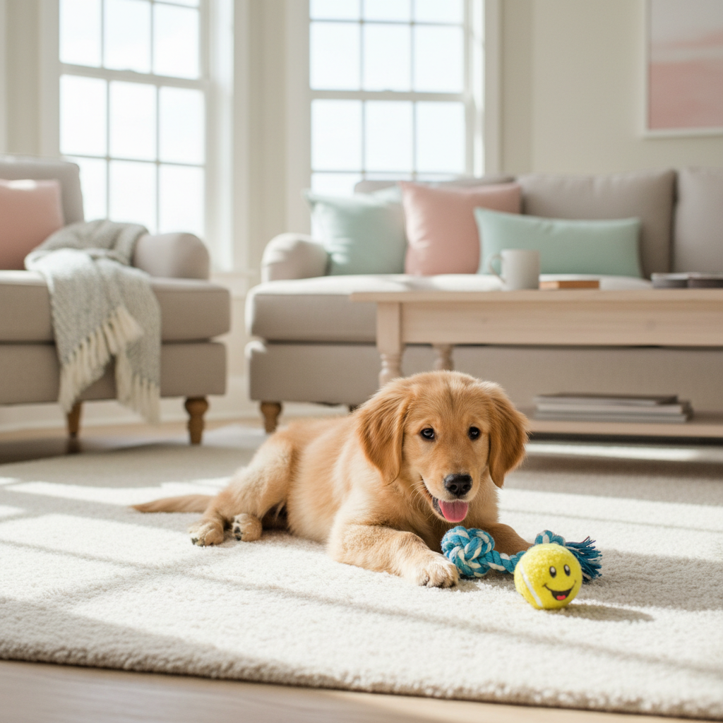 Realistic Dog Toy Image